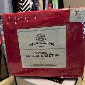 NEW Heavyweight Full Size Flannel Sheet Set